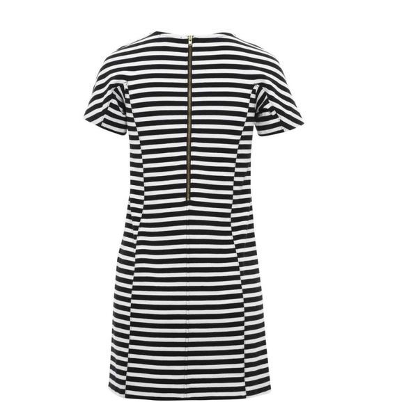 J.Crew Black & White Striped T Shirt Dress XXS - Picture 8 of 9